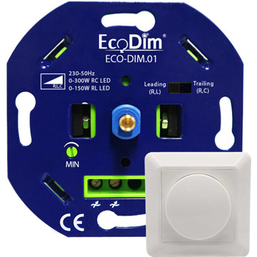 LED dimmer 0-300 Watt Fase aan- en afsnijding