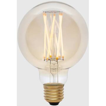 LED E27 6W Globe 14 cm Elva Lichtbron Transparant