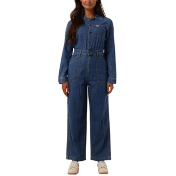 LEE Blauwe Workwear Unionall Jumpsuit Lee , Blue , Dames - M,S