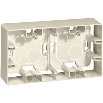 Legrand NILOÉ opbouwkader 2V - verticaal/horizontaal - crème