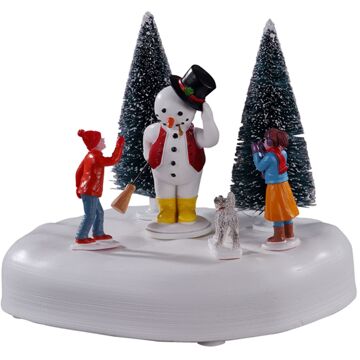 Lemax 'Frosty Says ""Hi!""' - Figuur met animatie - Exclusief adapter (werkt ook op batterijen)