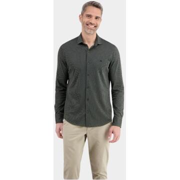 Lerros Casual hemd lange mouw hemd 1/1 arm 2481355/670 Groen - XL