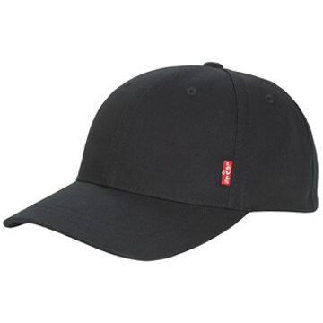 Levi's Classic Twill Red Tab Baseball Cap Cap - Maat One size --CONVERTVolwassenenVolwassenen - zwart