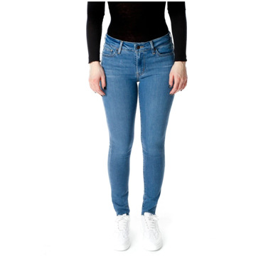 Levi's Mid-Rise Skinny Fit Jeans Levi's , Blue , Dames - W24 L30,W24 L28