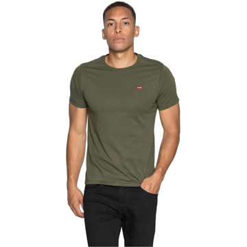 Levi's T-shirt met logo Groen