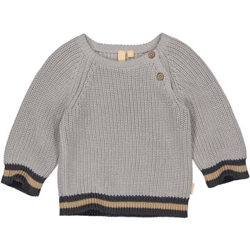 Levv Newborn baby jongens sweater zane rise Blauw - 56