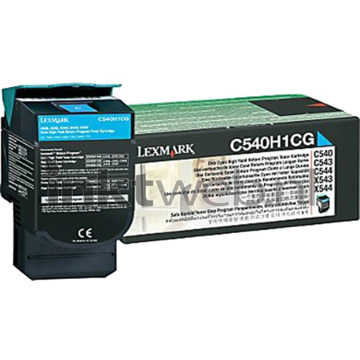 Lexmark Tonercartridge Lexmark C540H1CG prebate blauw HC