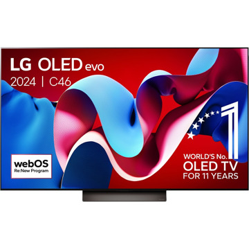 LG LGOLED48C46LA (2024) - 48 inch - OLED TV Zwart