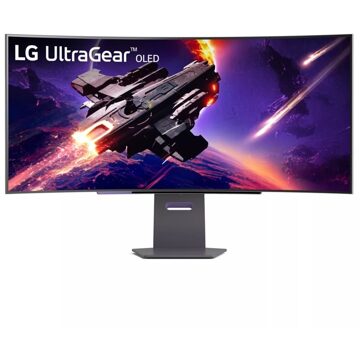 LG UltraGear OLED 45GS95QE-B Monitor Zwart