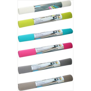 Lifetime badmat antislip 90 x 65 cm katoen bruin