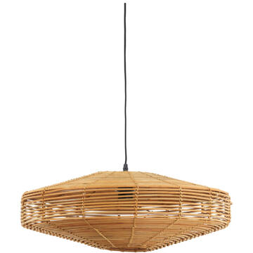 Light & Living Hanglamp - 60x60x21 - Bruin