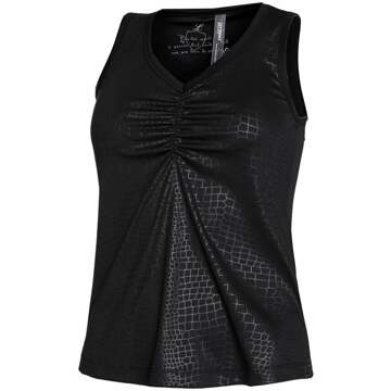 Limited Sports Bubble Tanktop Dames-Zwart - XS