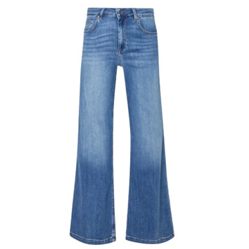 Liu Jo Flared Jeans Liu Jo , Blue , Dames - W30,W31,W29,W32,W28