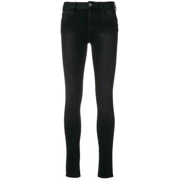 Liu Jo Mid waist slim fit jeans met stretch Zwart - W28