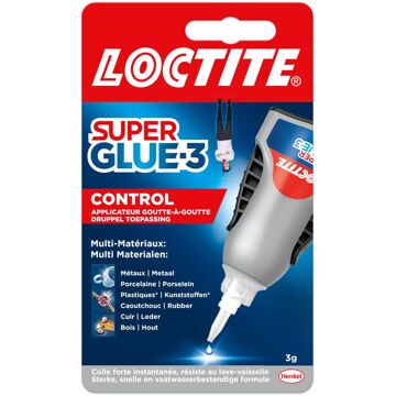 Loctite Secondelijm Loctite Control tube 3gram op blister