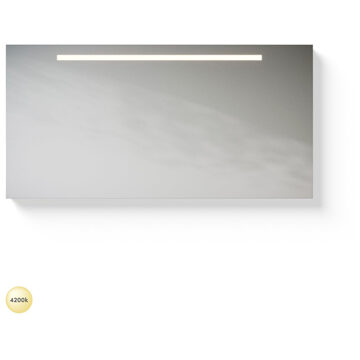 Looox M-Line spiegel 80 x 60 cm.met verlichting en verwarming