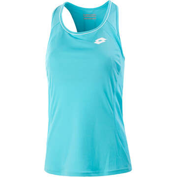 Lotto Squadra Tanktop Dames-Lichtblauw,Wit - XL