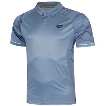 Lotto Tech II Polo Heren blaugrau - M