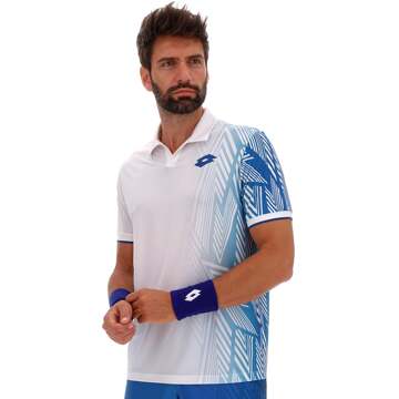 Lotto Tech VI Polo Heren wit - S,M,L,XL,XXL