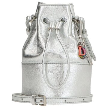 LOULOU ESSENTIELS Noa crossbody tas silver Zilver