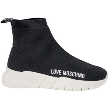 Love Moschino Dames Sneakers Lente/Zomer Collectie Love Moschino , Black , Dames - 41 Eu,37 Eu,40 Eu,38 Eu,36 Eu,39 EU