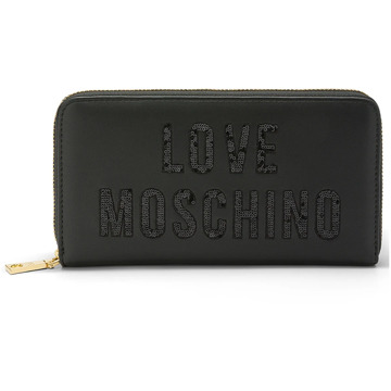 Love Moschino Zwarte Portemonnees voor Vrouwen Love Moschino , Black , Dames - ONE Size