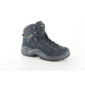 Lowa Renegade GTX donker,blauw,limoen - 7.5