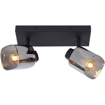 Lucide ALION Plafondspot 2xE14 - Zwart