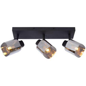 Lucide ALION Plafondspot 3xE14 - Zwart