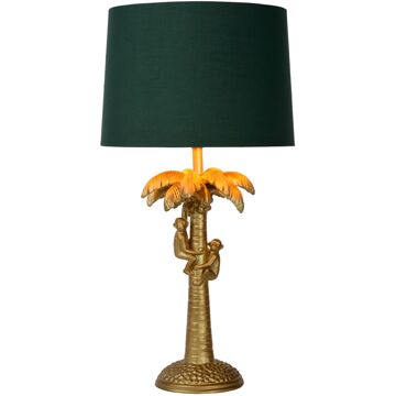Lucide Extravaganza Coconut Tafellamp Goud, Groen