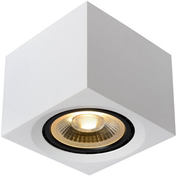 Lucide FEDLER - Plafondspot - LED Dim to warm - GU10 (ES111) - 1x12W 2200K/3000K - Wit