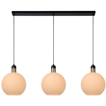 Lucide JULIUS Hanglamp 3xE27 - Opaal Crème