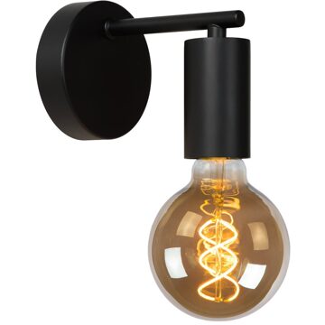 Lucide Leanne - Wandlamp - 1xe27 - Zwart