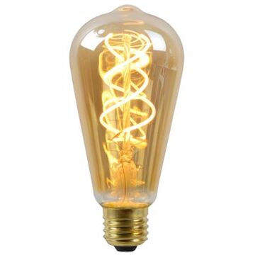 Lucide Led Bulb Filament Lamp Ø 6,4 Cm Led Dimb. Oranje