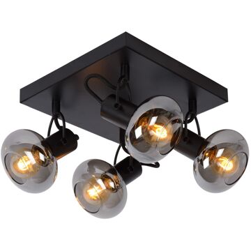Lucide MADEE Plafondspot 4xE14 - Zwart
