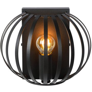 Lucide MANUELA Wandlamp 1xE14 - Zwart