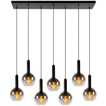 Lucide MARIUS Hanglamp 7xE27 - Zwart