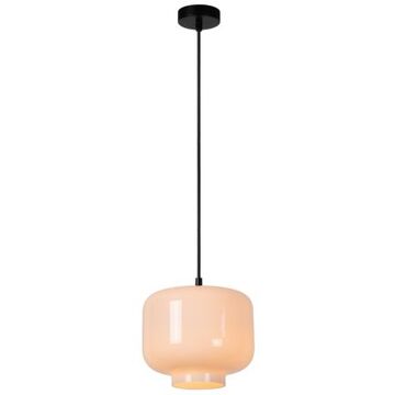 Lucide MEDINE Hanglamp 1xE27 - Opaal Crème