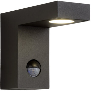 Lucide Texas Wand S Zwart 1 Lichtpunt met Sensor