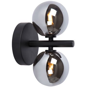 Lucide Tycho Wandlamp Zwart