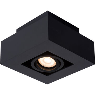 Lucide XIRAX - Plafondspot - LED Dim to warm - GU1 Zwart