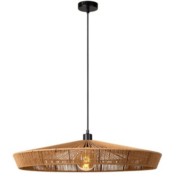 Lucide YUNKAI Hanglamp 1xE27 - Naturel Bruin