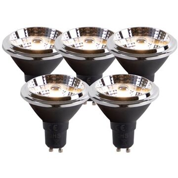 LUEDD Set Van 5 Gu10 Led Lamp Ar70 6w 380 Lm 3000k