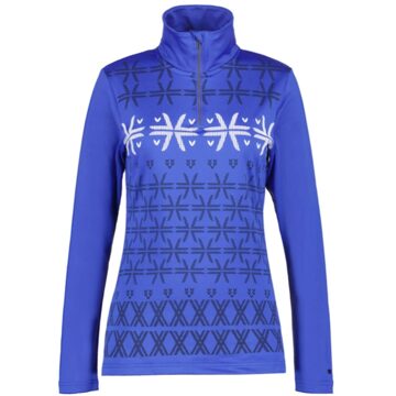 Luhta Ahjola Fleecetrui Dames Blauw - L