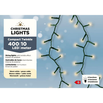 Lumineo Kerstverlichting LED compact 400L 10m