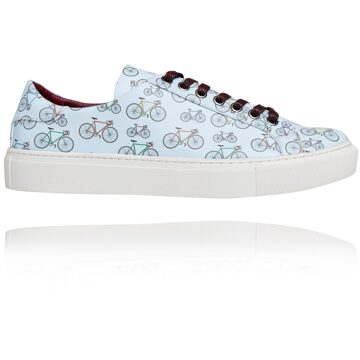 Lureaux Cyclie Sneaker Lureaux - Handgemaakte Nette Schoenen Voor Heren Multicolor - 39