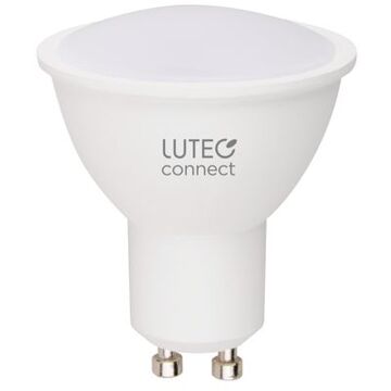 Lutec Connect Slimme Ledlamp Led Bulb Wit En Gekleurd Licht Gu10 4,7w