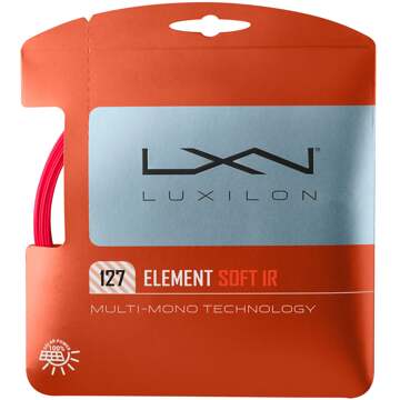Luxilon Element IR Soft Set Snaren 12,2m-Rood - 1.27