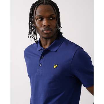 Lyle & Scott Polo Deep Indigo Donkerblauw - L,M,S,XL
