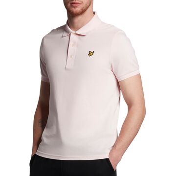 Lyle & Scott Regular fit polo van biologisch piqué katoen met logo Lichtroze - XL